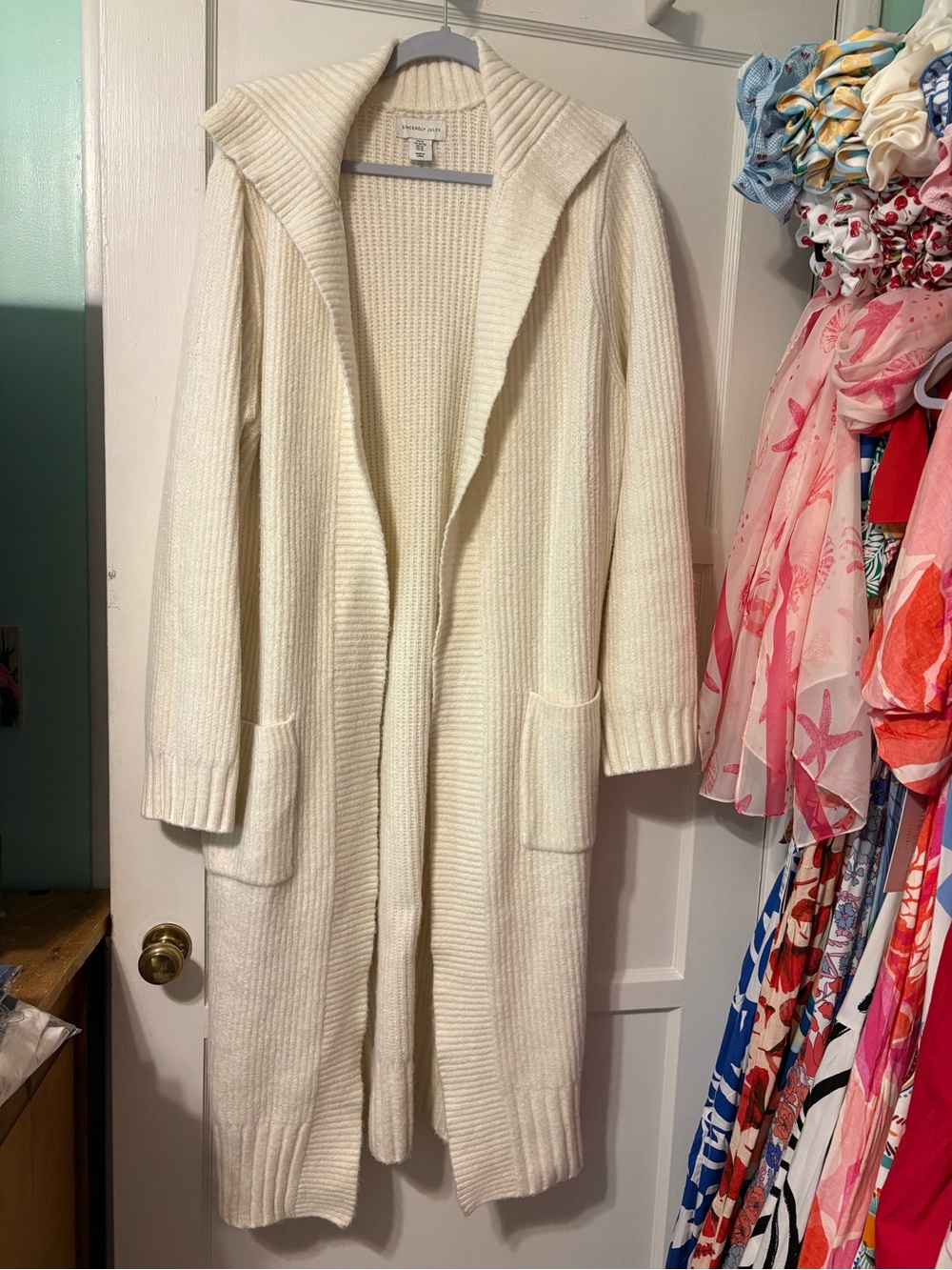 Sincerely Jules full length cardigan sweater